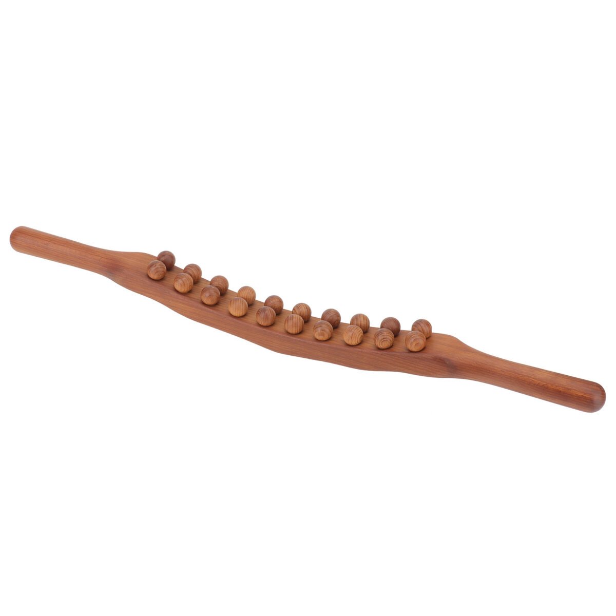 150c7b43 9896 4ca3 abe9 3b8e9c756ee1 Guasha Stick Carbonized Double Row 20 Beads Lymphatic Drainage Fatigue Relief Massage Tool for Neck Shoulder